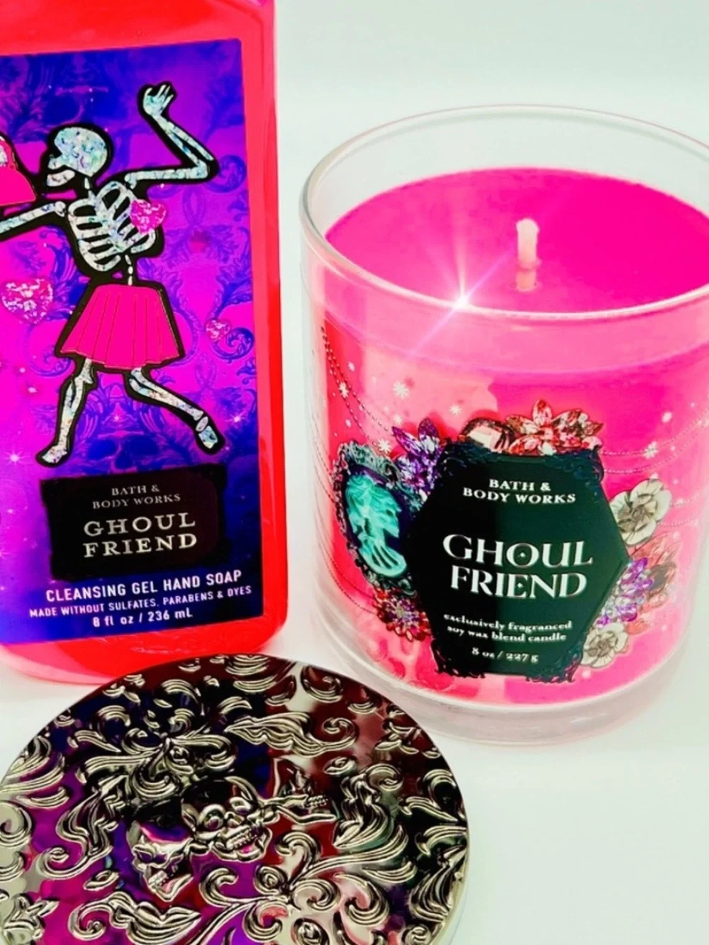 NEW BBW Gimme Some Sugar Ghoul Friend 8-Pc Sugar Skull Set